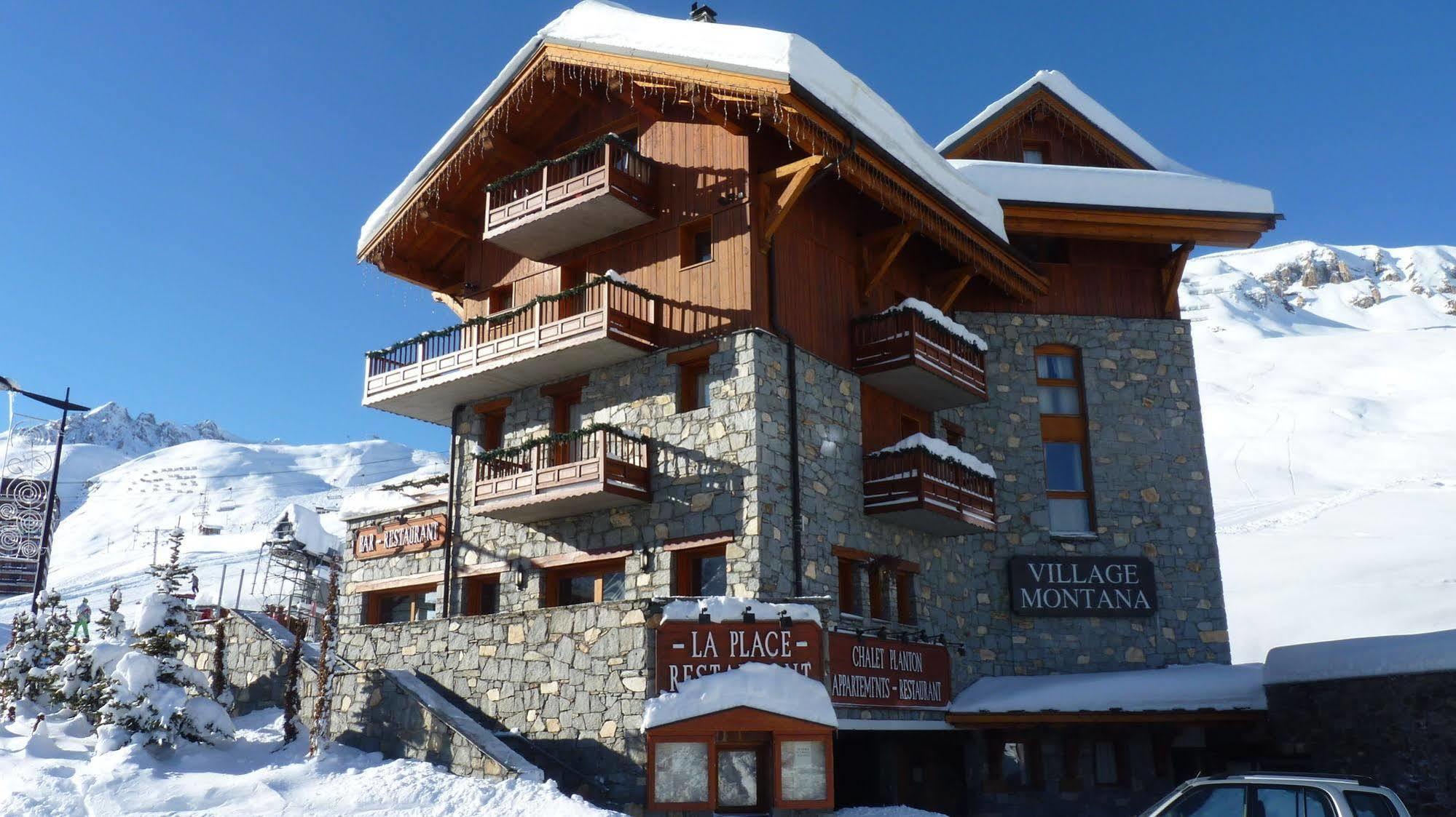 Chalets Montana Planton Tignes Exteriér fotografie